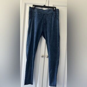 Women's Blue Denim Jeggings